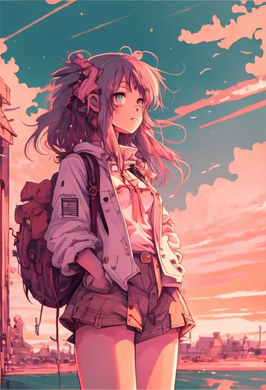 Wallpaper Cewe Anime Keren Wallpaper gambar cewe anime berkualitas tinggi