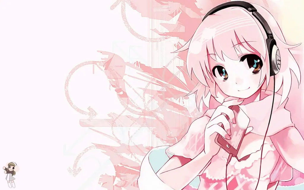Wallpaper Gadis Anime Imut Gambar gadis anime imut sebagai wallpaper