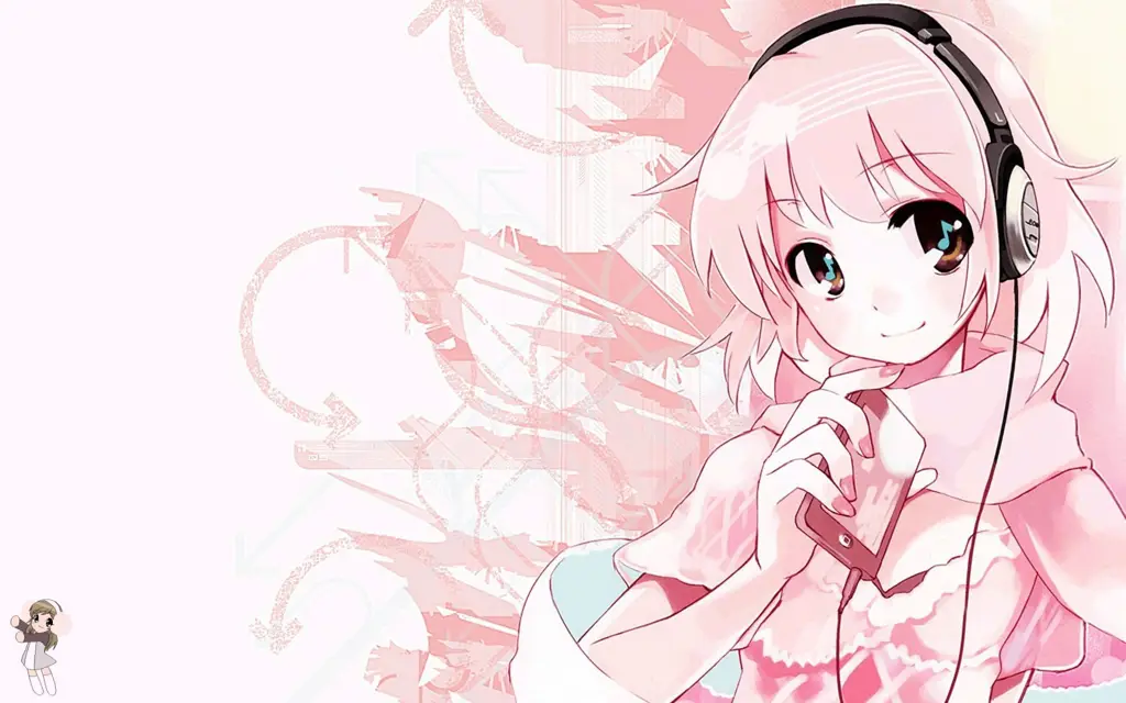 Wallpaper Gadis Manga Imut Gambar wallpaper gadis manga yang imut