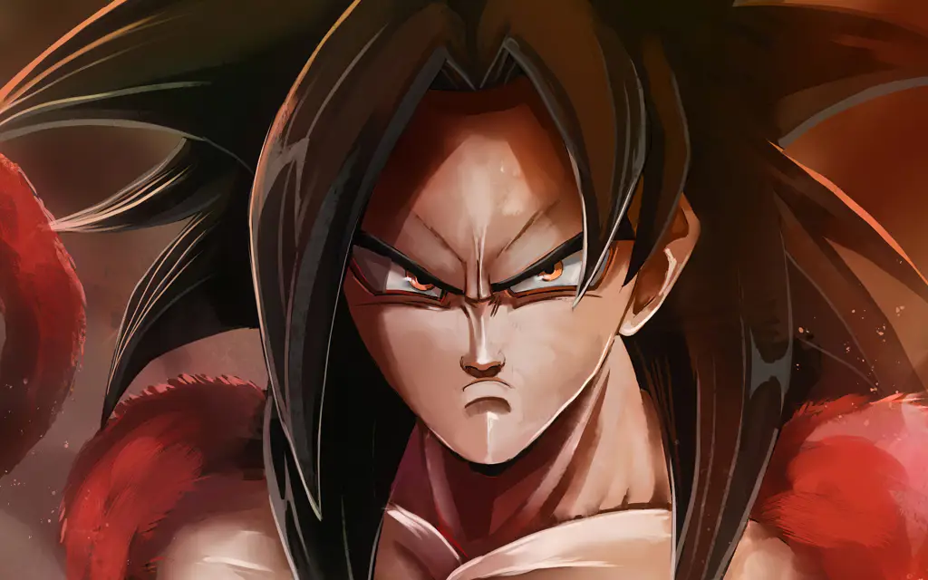 Wallpaper Goku 4K berkualitas tinggi