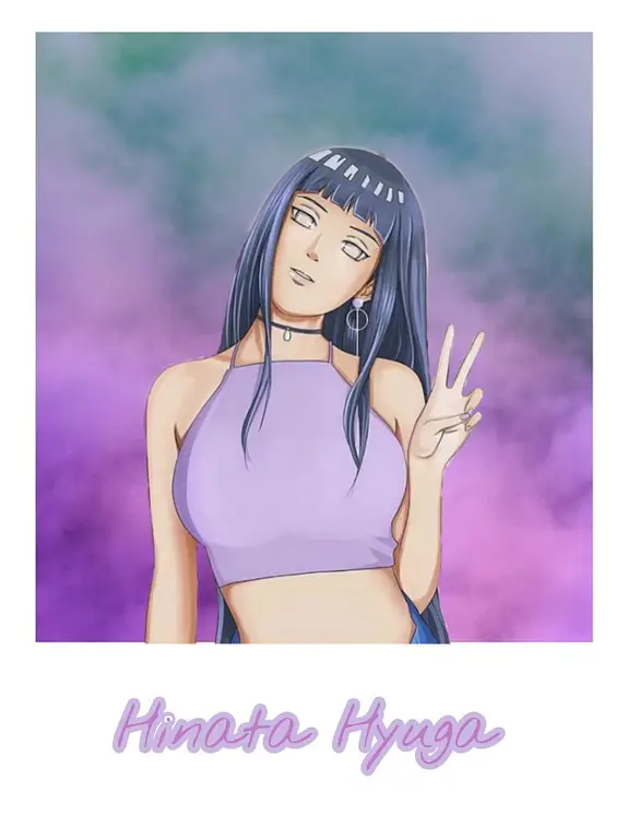 Wallpaper Hinata Hyuga dengan kualitas tinggi