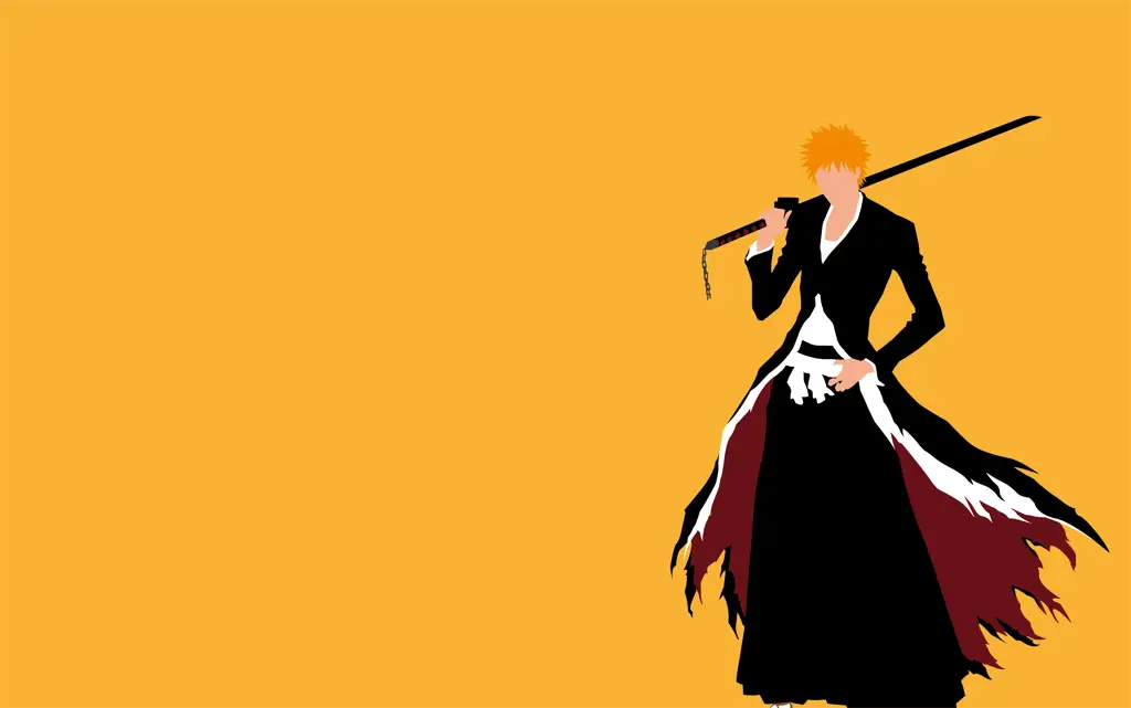 Gambar wallpaper Ichigo Kurosaki beresolusi tinggi