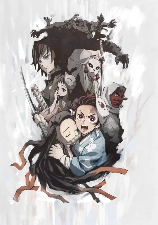 Wallpaper Ponsel Kimetsu no Yaiba