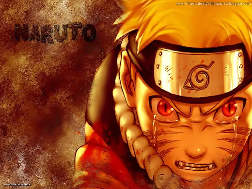 Wallpaper pertarungan epik Naruto