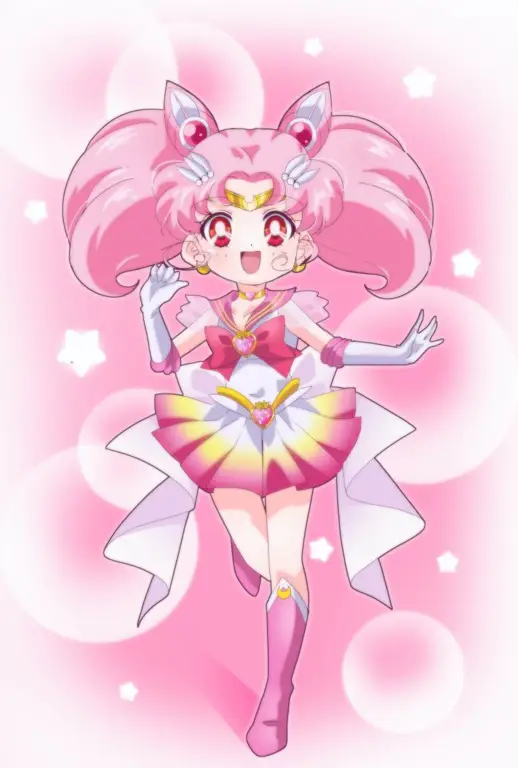 Sailor Moon imut bergaya chibi