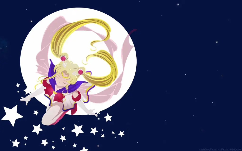 Gambar wallpaper Sailor Moon beresolusi tinggi