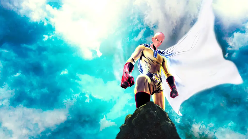 Wallpaper  Saitama dari One Punch Man