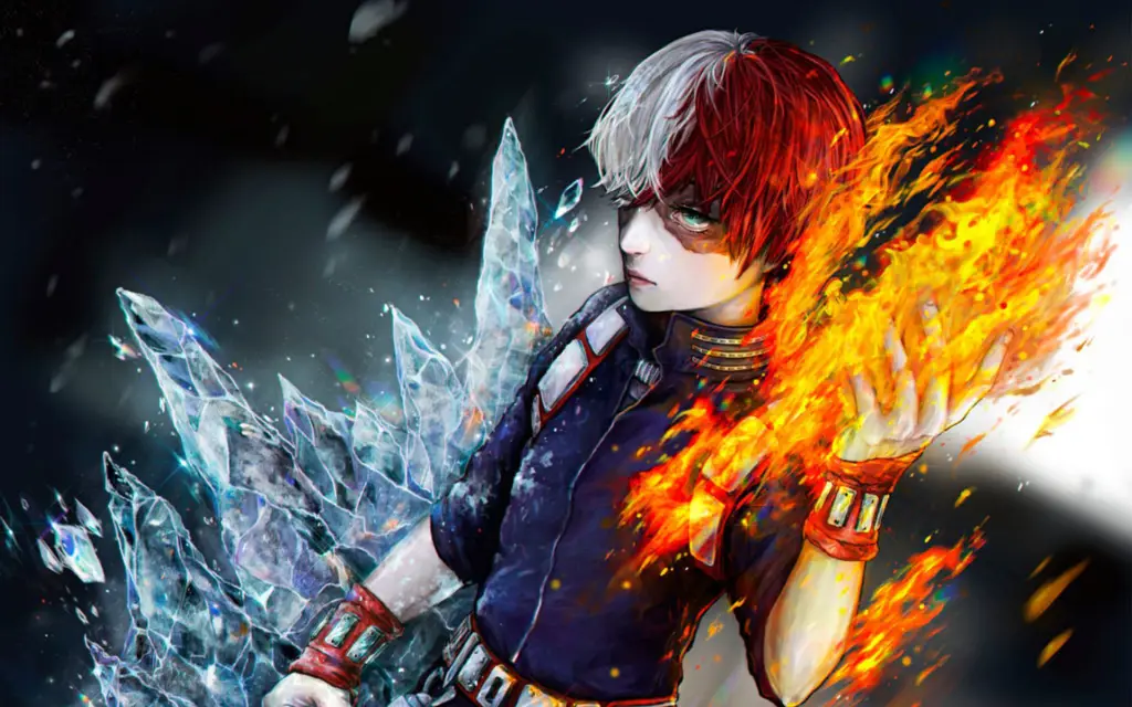 Wallpaper Shoto Todoroki untuk perangkat Anda