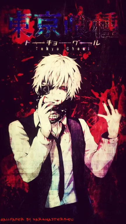 Wallpaper Tokyo Ghoul untuk ponsel