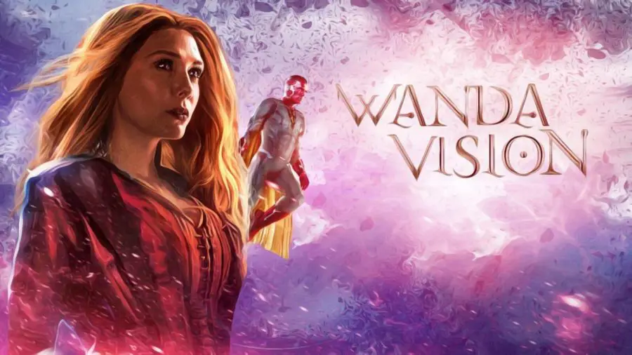 Wanda dan Vision dalam serial WandaVision