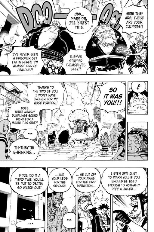 Pemandangan Wano Country dalam One Piece Chapter 926