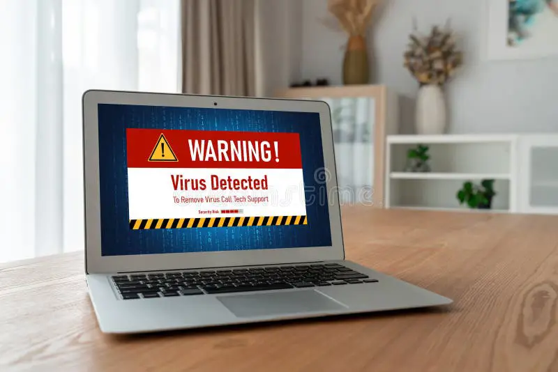 Waspada Terhadap Risiko Keamanan Peringatan virus komputer