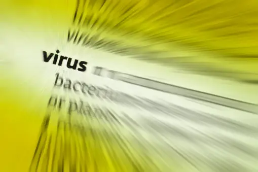 Peringatan virus komputer