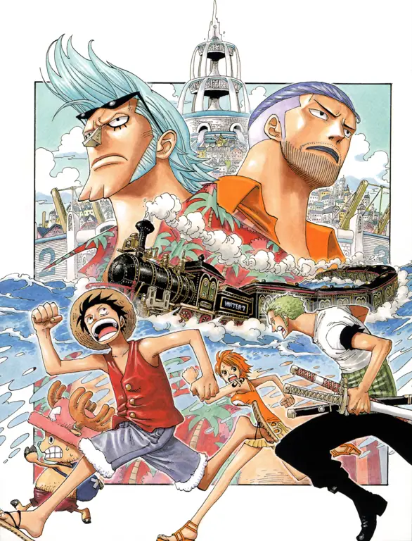 Water 7, tempat Luffy dan Franky bertemu