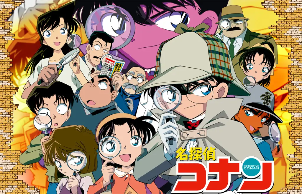 Gambar berbagai website yang menyediakan subtitle Indonesia untuk Detective Conan