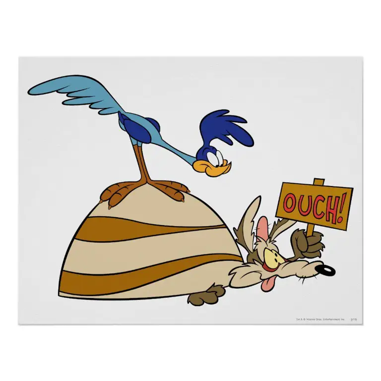 Gambar Wile E. Coyote dari Looney Tunes