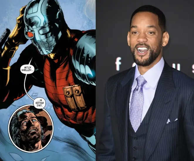 Will Smith sebagai Deadshot dalam film Suicide Squad