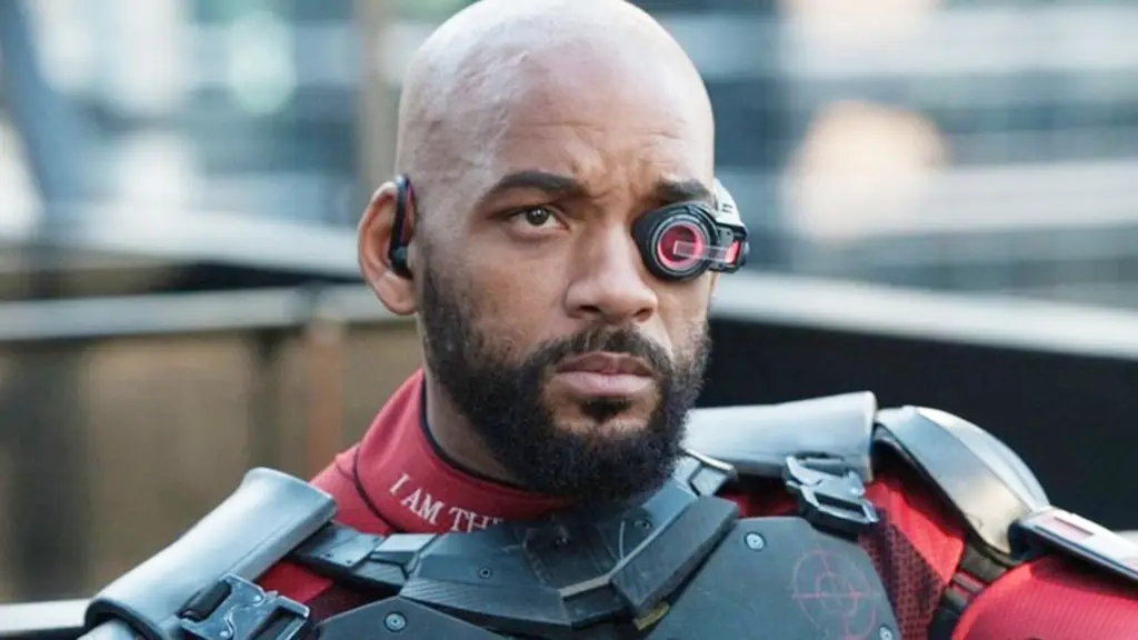 Gambar Will Smith sebagai Deadshot dalam film Suicide Squad