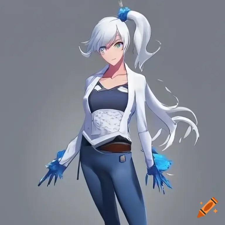 Gambar Winter Schnee dalam RWBY