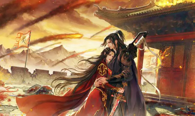 Gambar Xiao Yan, tokoh utama Battle Through the Heavens