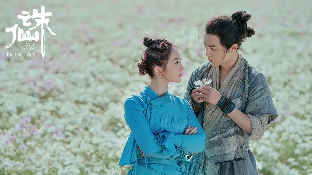 Aktor Xiao Zhan dalam peran di Jade Dynasty