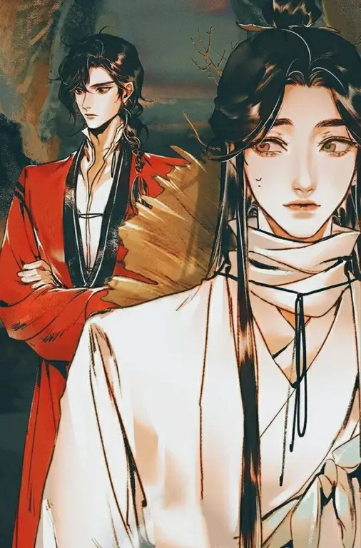 Gambar fanart Xie Lian dan Hua Cheng