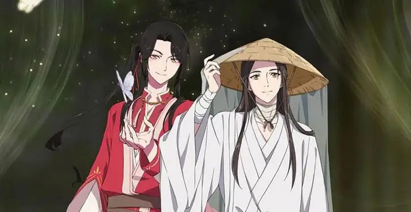 Gambar Xie Lian dan Hua Cheng dari Heaven Official's Blessing