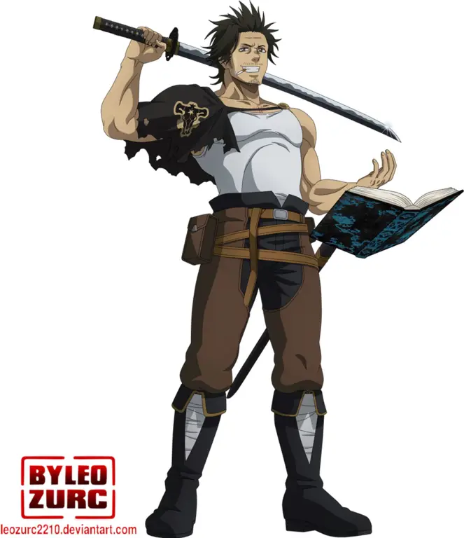 Yami Sukehiro dari Black Clover