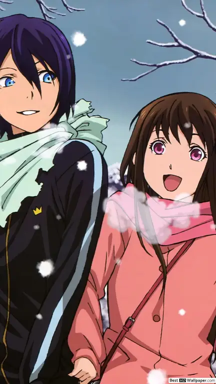 Yato dan Hiyori dari anime Noragami