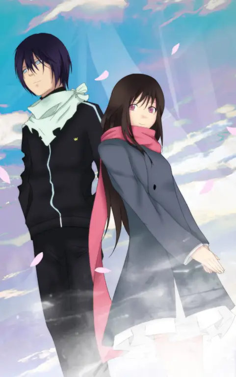 Yato dan Hiyori dari anime Noragami