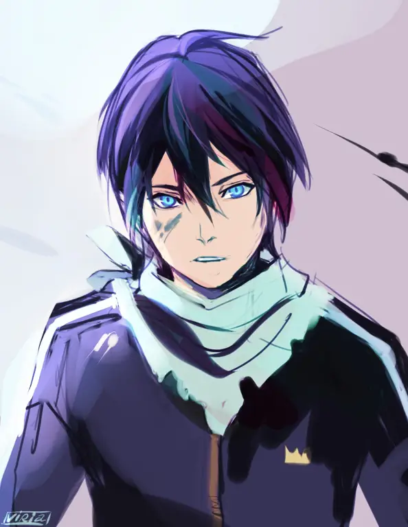 Gambar Yato dari anime Noragami