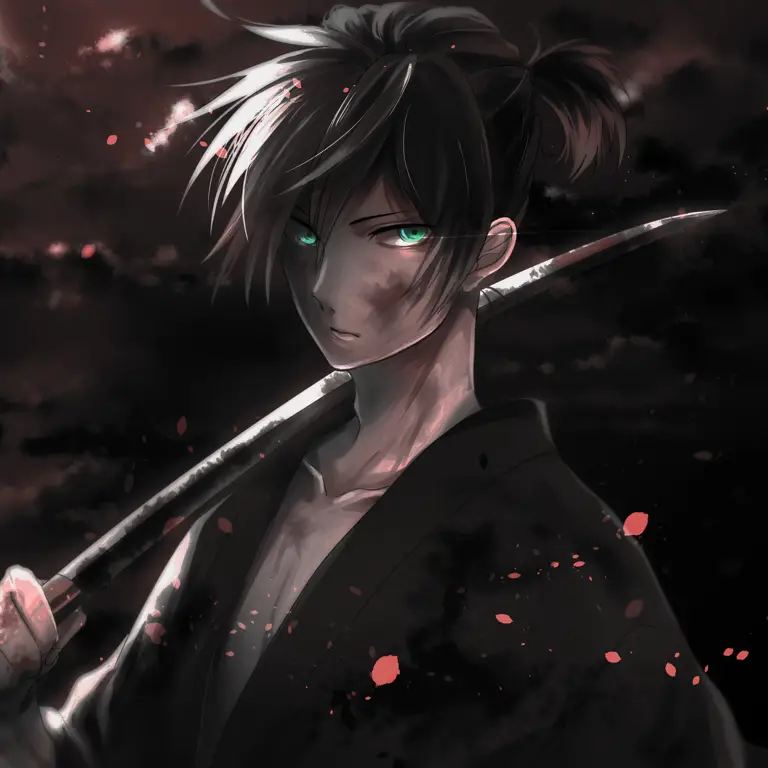 Gambar Yato dari anime Noragami