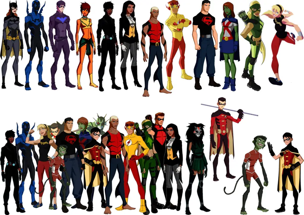 Gambar dari serial animasi Young Justice