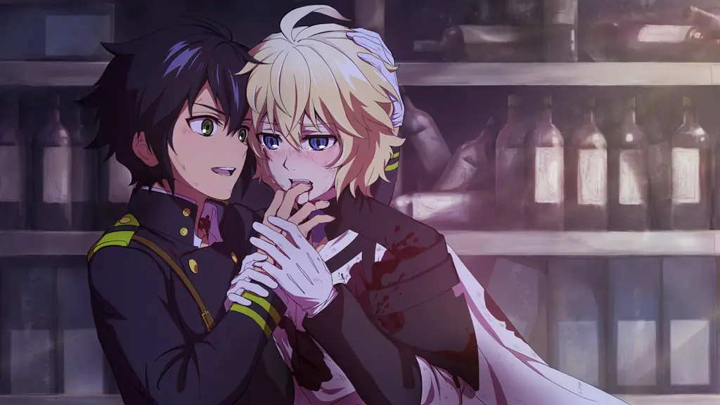 Gambar Yuichiro Hyakuya, karakter utama Owari no Seraph