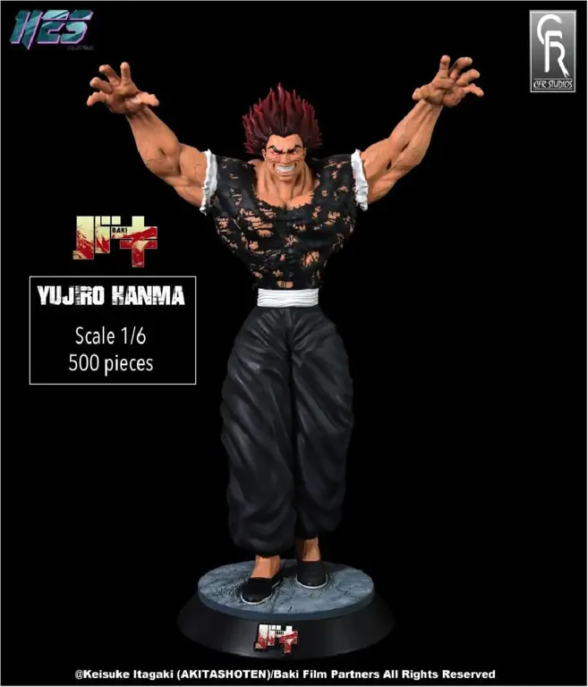 Yujiro Hanma, ayah Baki, dalam anime Baki season 1