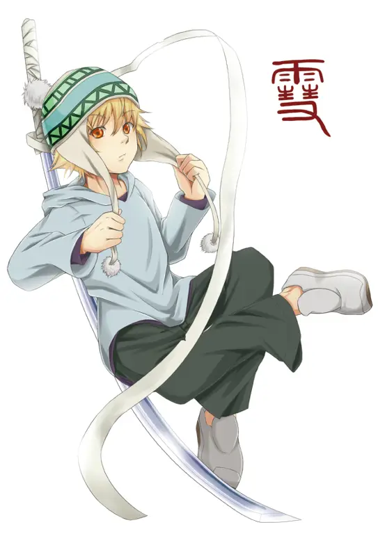 Gambar Yukine dari anime Noragami