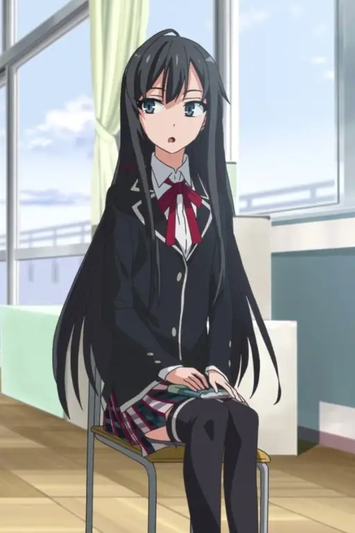 Gambar Yukino Yukinoshita dari Oregairu