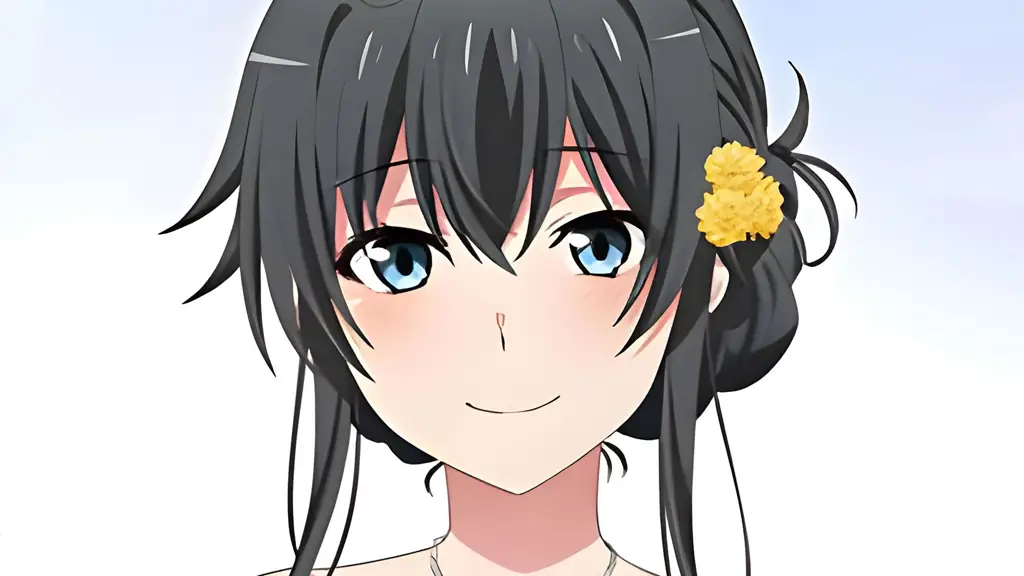 Gambar Yukino Yukinoshita, salah satu karakter utama Oregairu