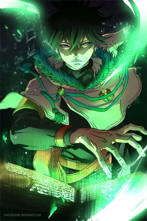 Gambar Yuno dari Black Clover