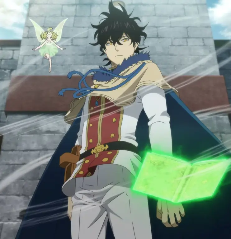 Gambar Yuno dari anime Black Clover