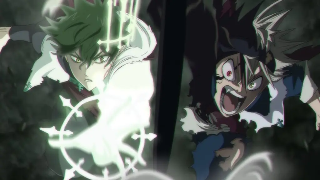 Yuno, saingan Asta dalam Black Clover Gambar Yuno dari Black Clover