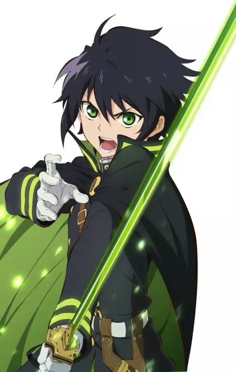 Gambar Yuuichiro Hyakuya dari Owari no Seraph