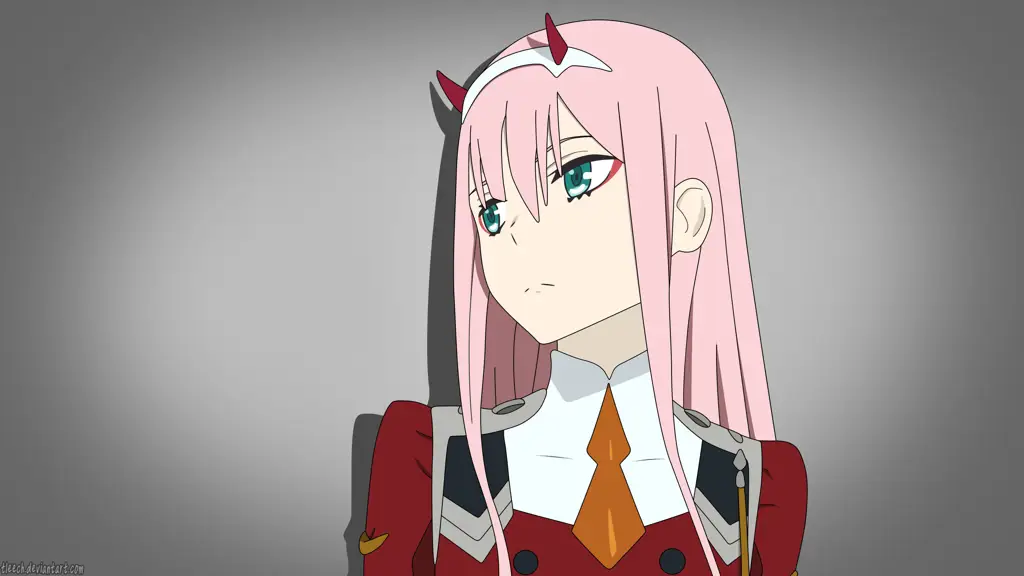 Zero Two, karakter utama dalam Darling in the Franxx Gambar Zero Two dari Darling in the Franxx