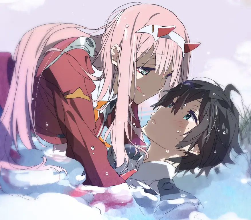 Gambar Zero Two dari Darling in the Franxx