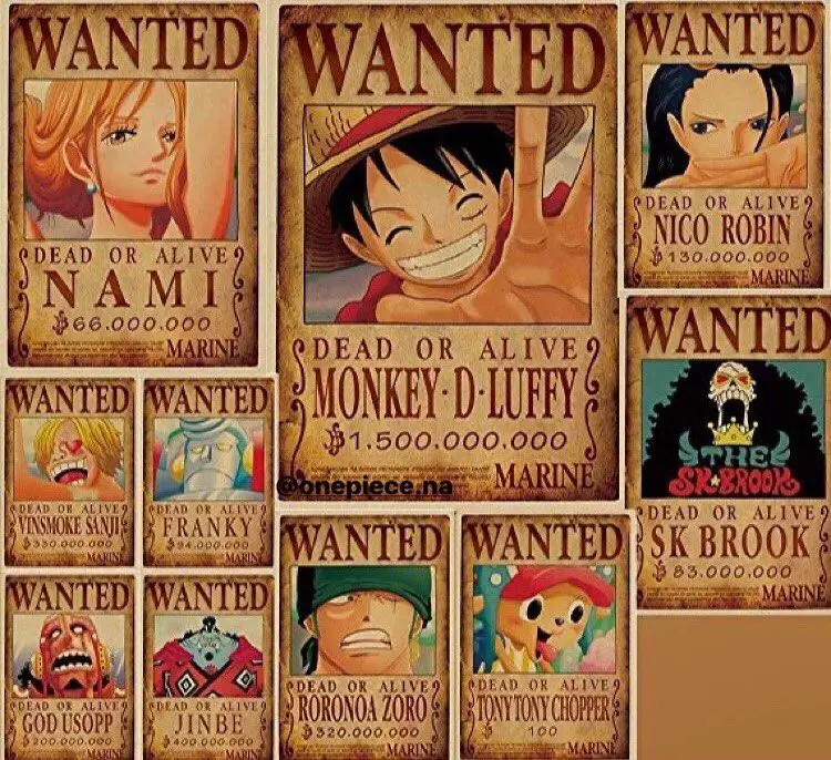 Gambar Kru Topi Jerami One Piece