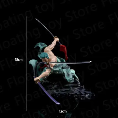 Zoro beraksi dalam pertarungan sengit di One Piece