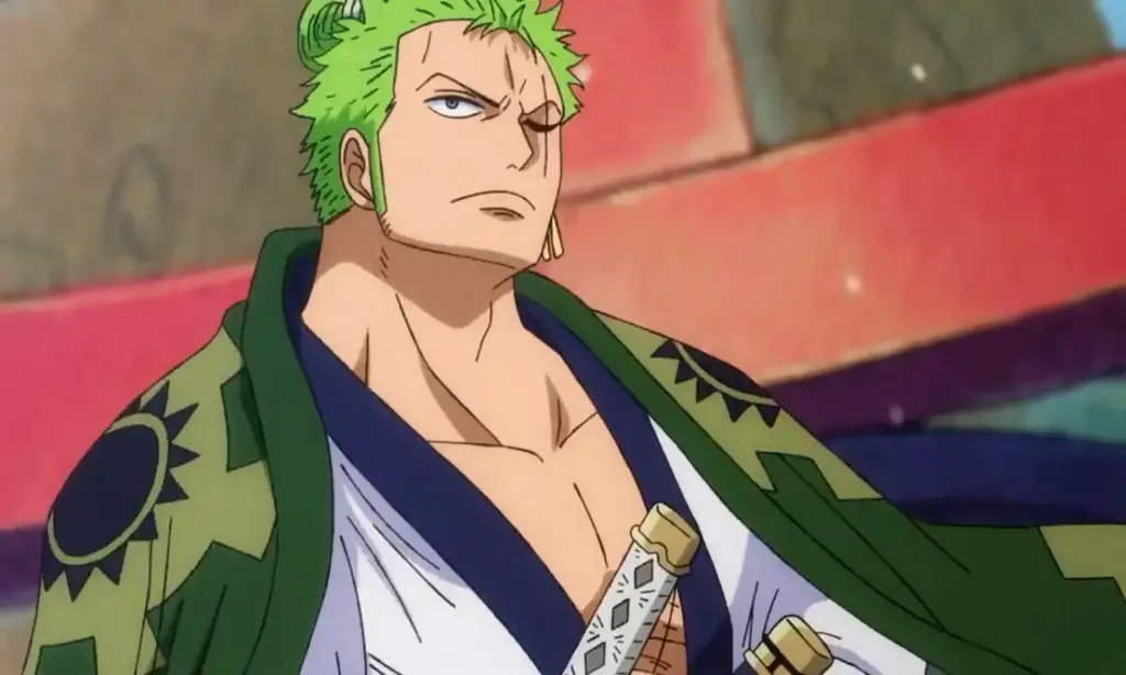 Gambar Zoro di Arc Wano