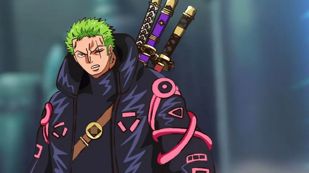 Gambar Zoro di situs web baru