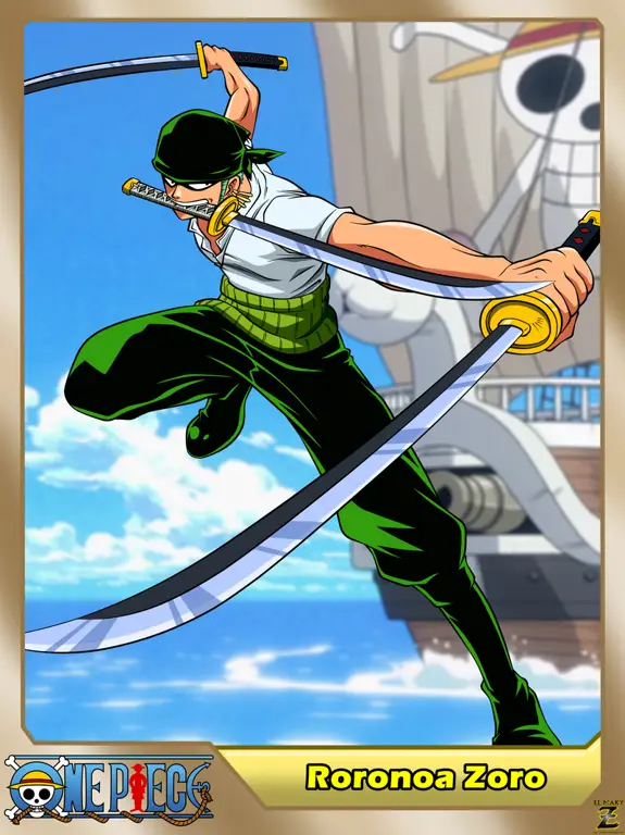 Zoro menguasai Shinsu