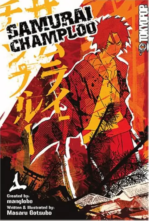 Zoro sebagai samurai di anime Samurai Champloo